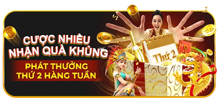 Ưu đãi nạp tiền hàng tuần tại truc tiep ga da thomo